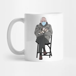 Bundled up Bernie Mug